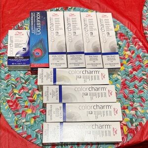 Wella Color Charm and Koleston Hair Dye Set